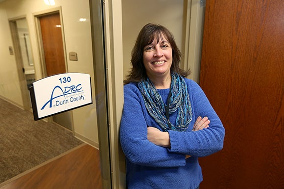 Amy White, intake and assessment social worker for the Dunn County Aging and Disability Resource Center, is pursuing UW-Stout’s new social work professional certificate. The certificate qualifies graduates for social work certification in Wisconsin.
