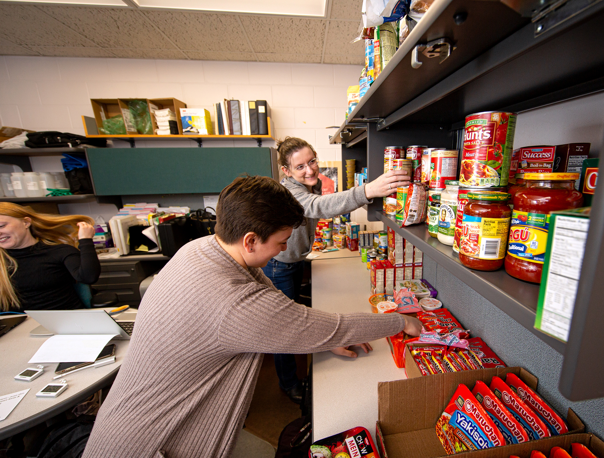 Helping Hand food plus pantry opens on campus | University ...