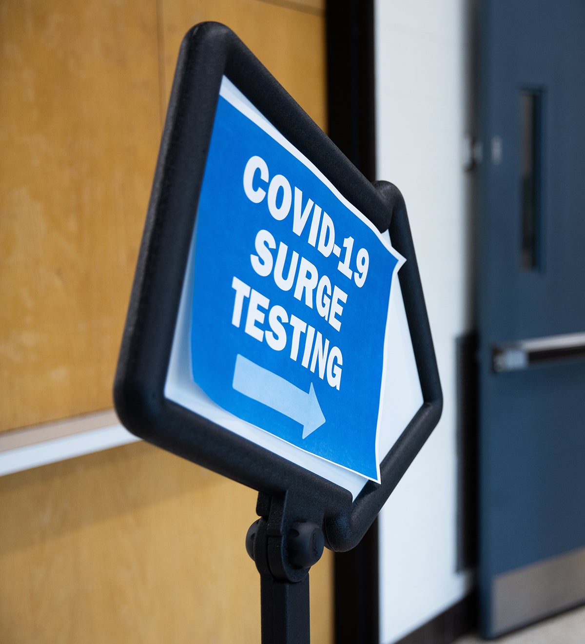 UW-Stout has offered COVID-19 surge testing to the community.