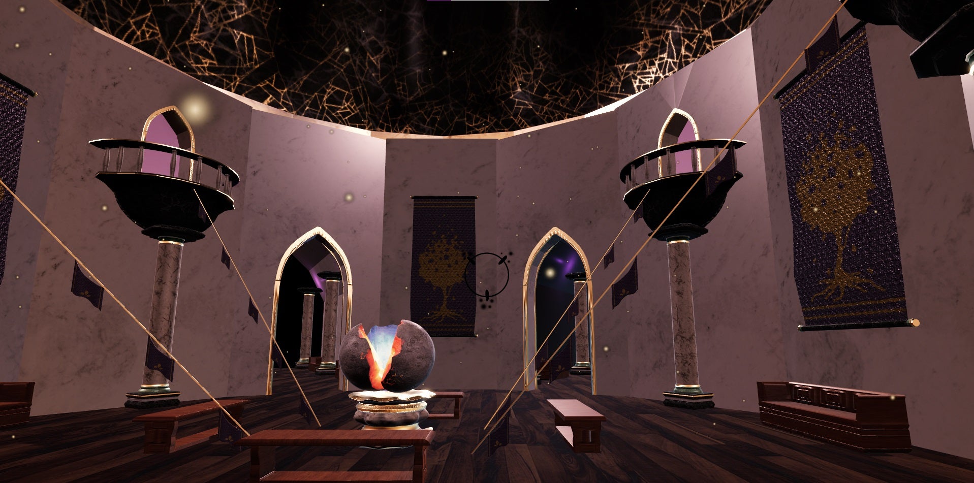The puzzle game Vessel incorporates 3D models of real artifacts and artwork from the Minneapolis Institute of Art. Photo courtesy the Curators team.
