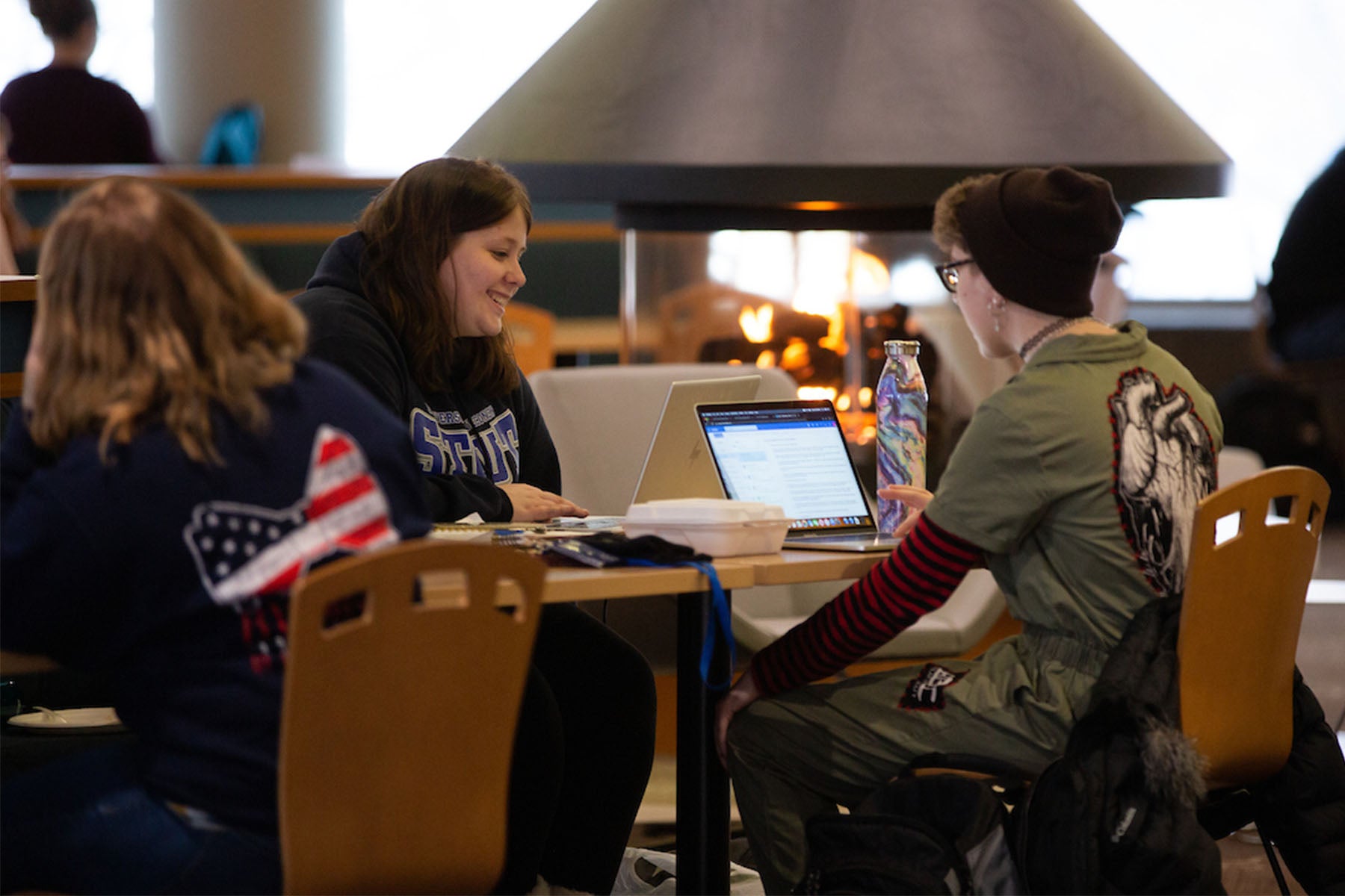 Students studying in MSC