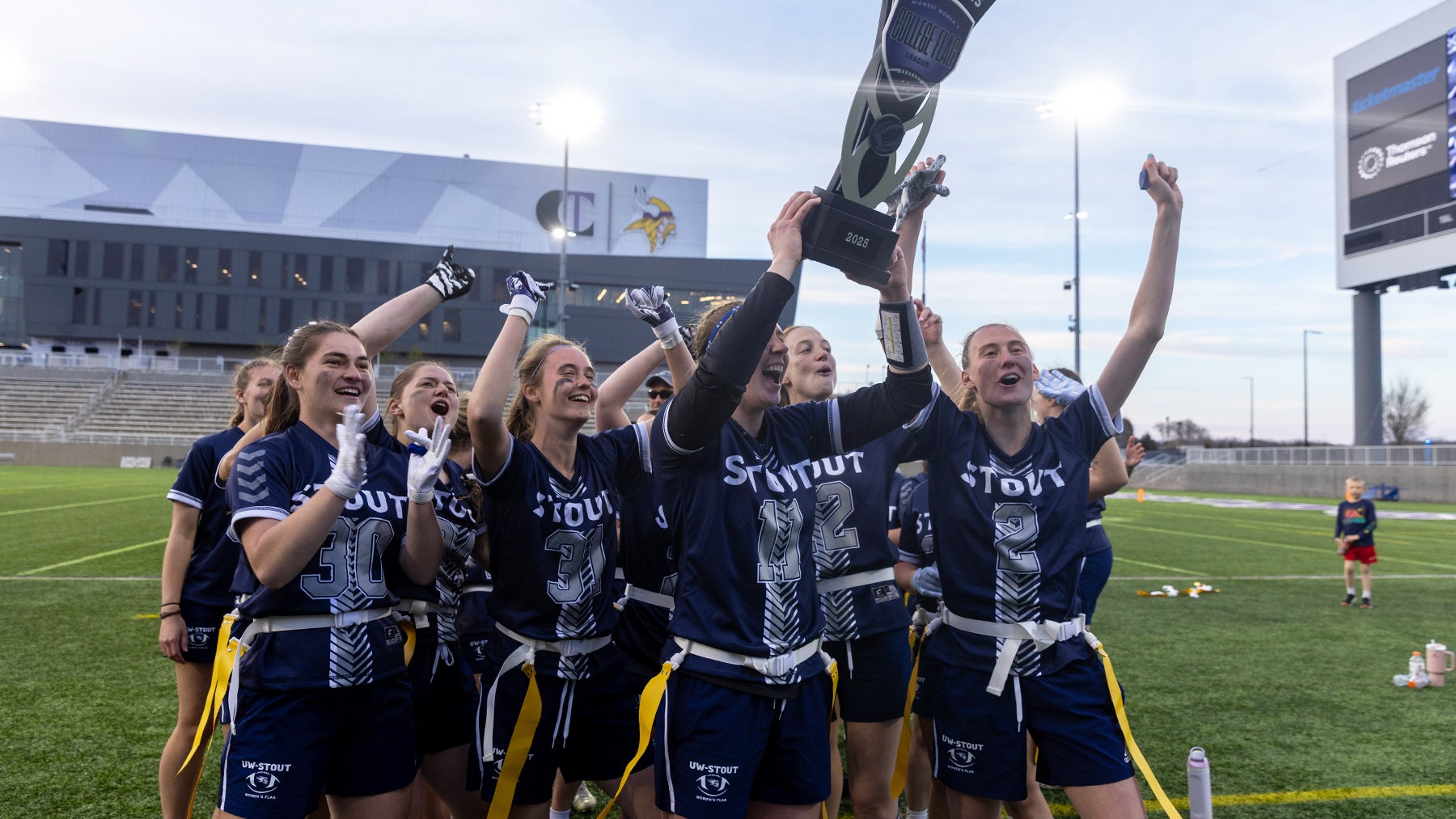 Women's flag football champions