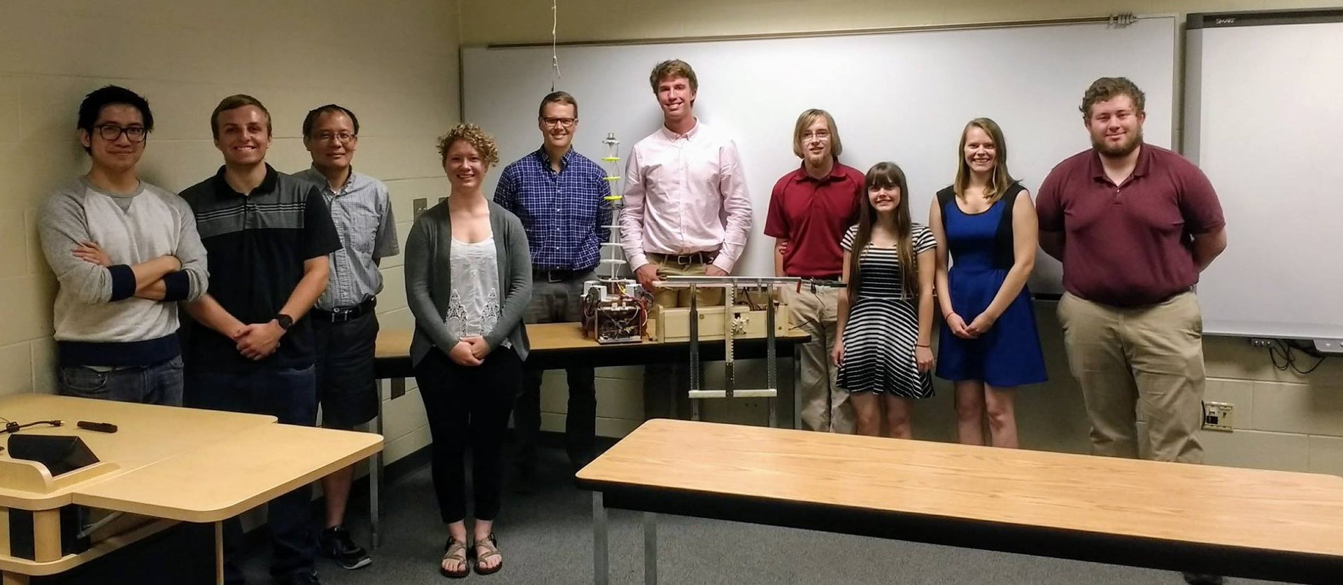 2017 Robot REU Project Team