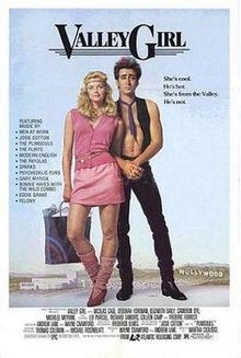 “Valley Girl” movie poster