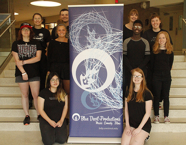 Blue Devil Productions has a board of 10 students this fall.