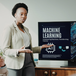 A visualization of data storytelling with generative AI