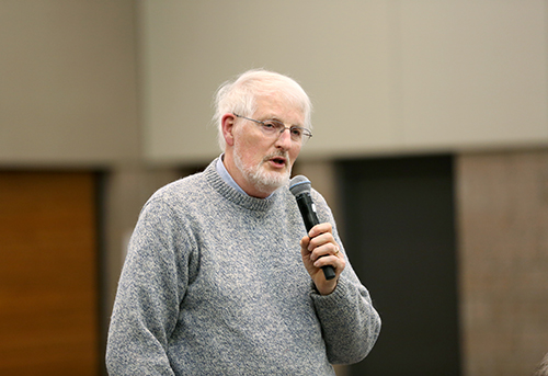 ​​Dave Williams, retired vice chancellor for University Advancement and Marketing, said Sorensen’s legacy at UW-Stout is firm and it is a delight to see it continue.