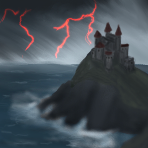 The Haunted Woods on Selene Isle game logo