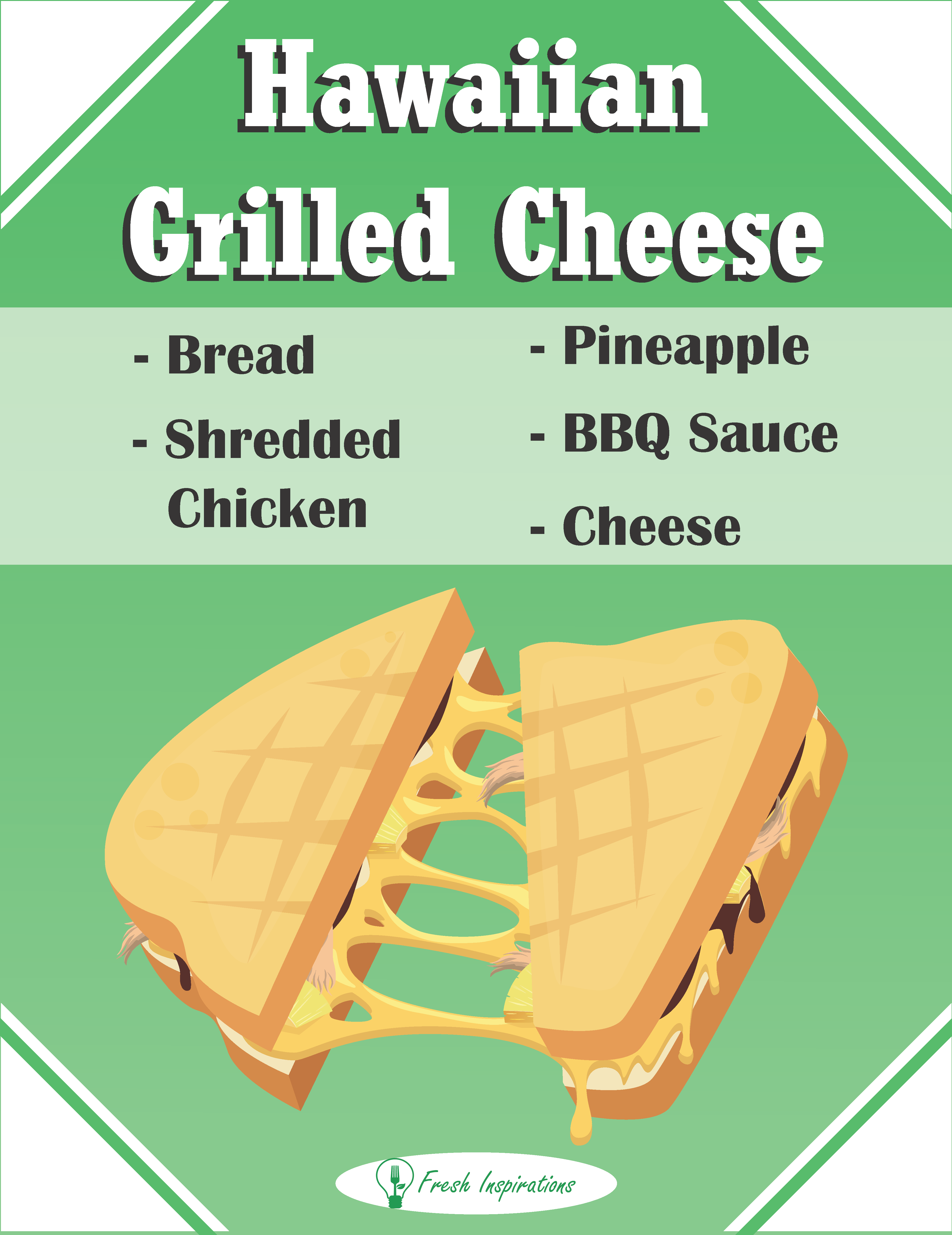 Hawaiian Grilled Cheese