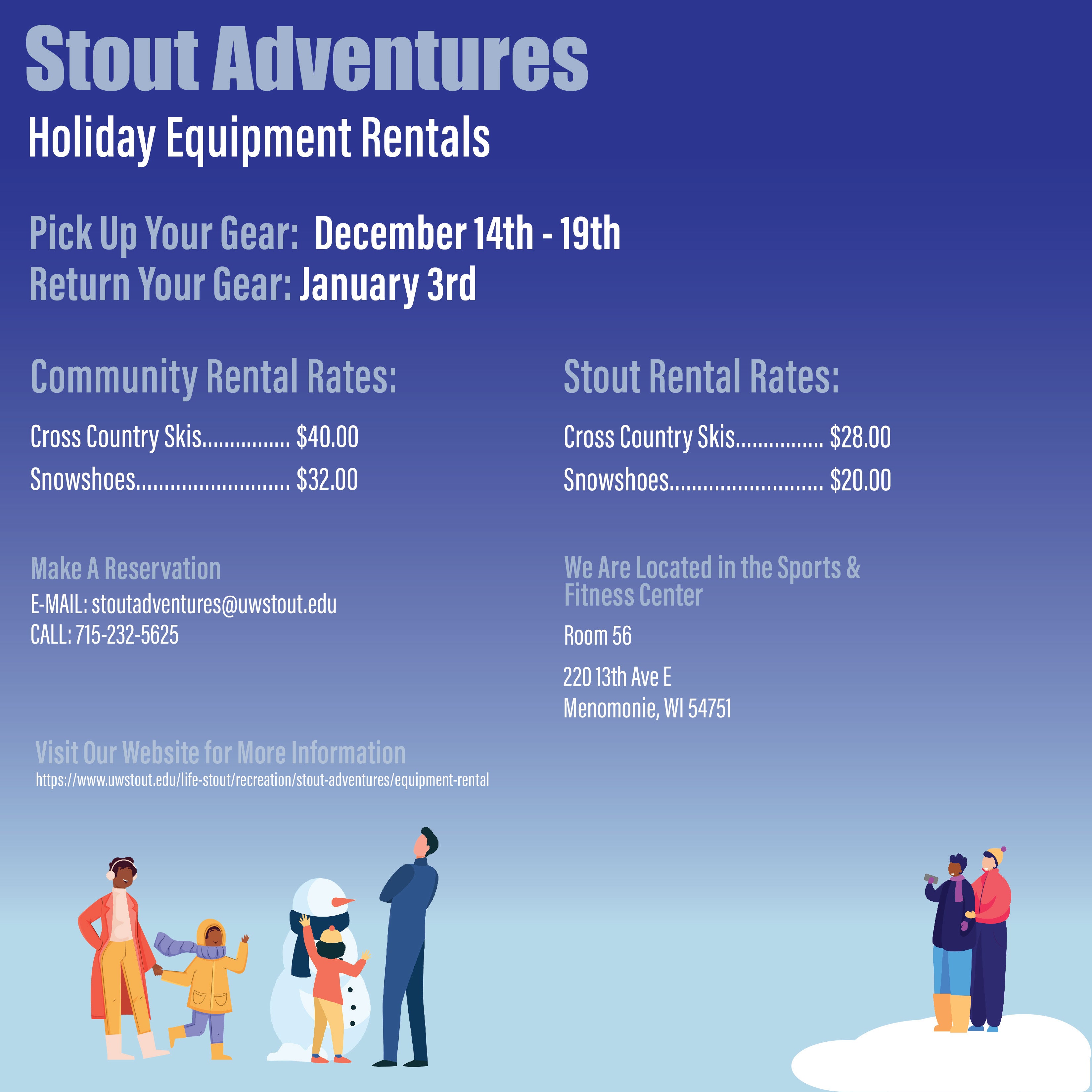 Holiday Equipment rentals image