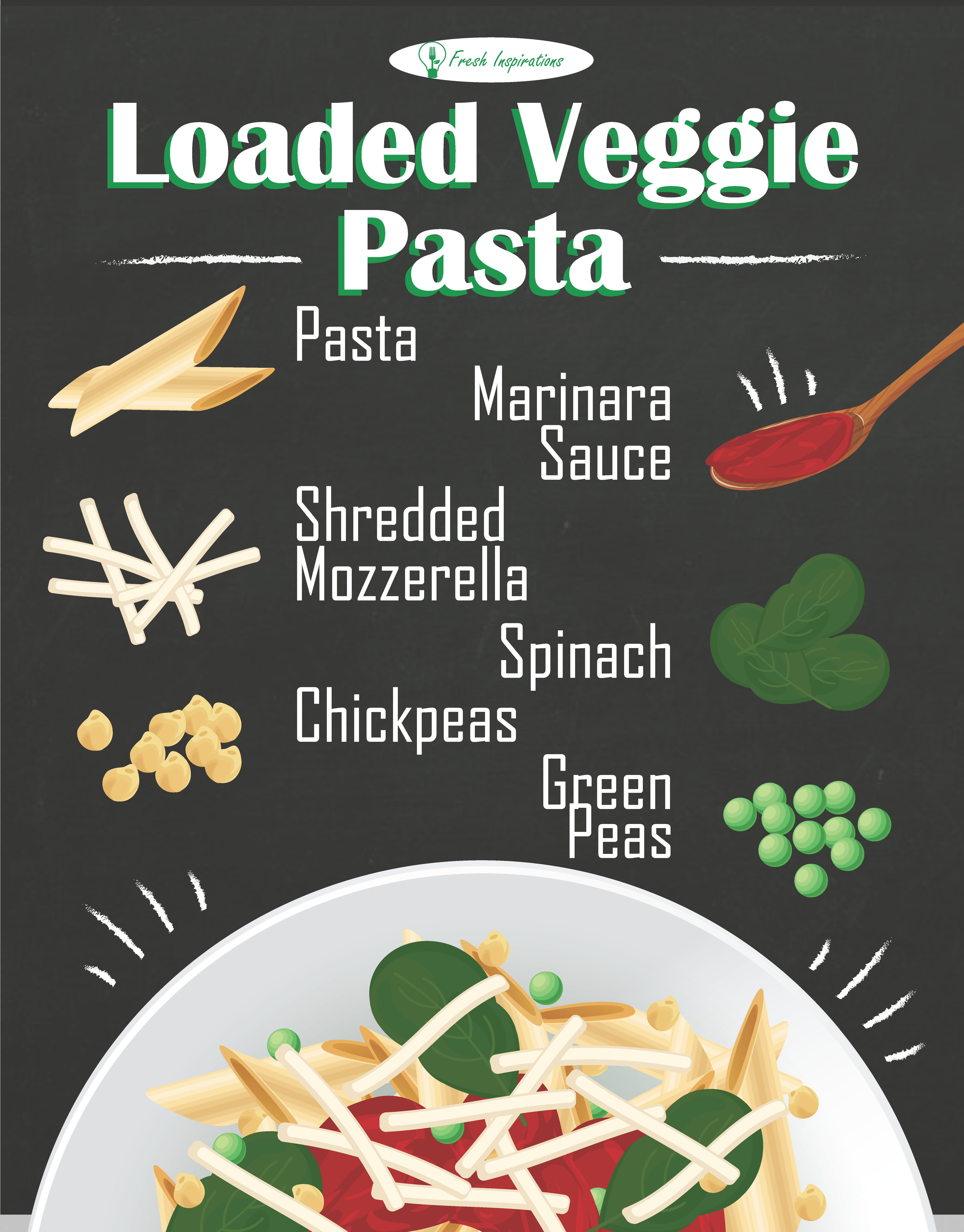 Loaded Veggie Pasta