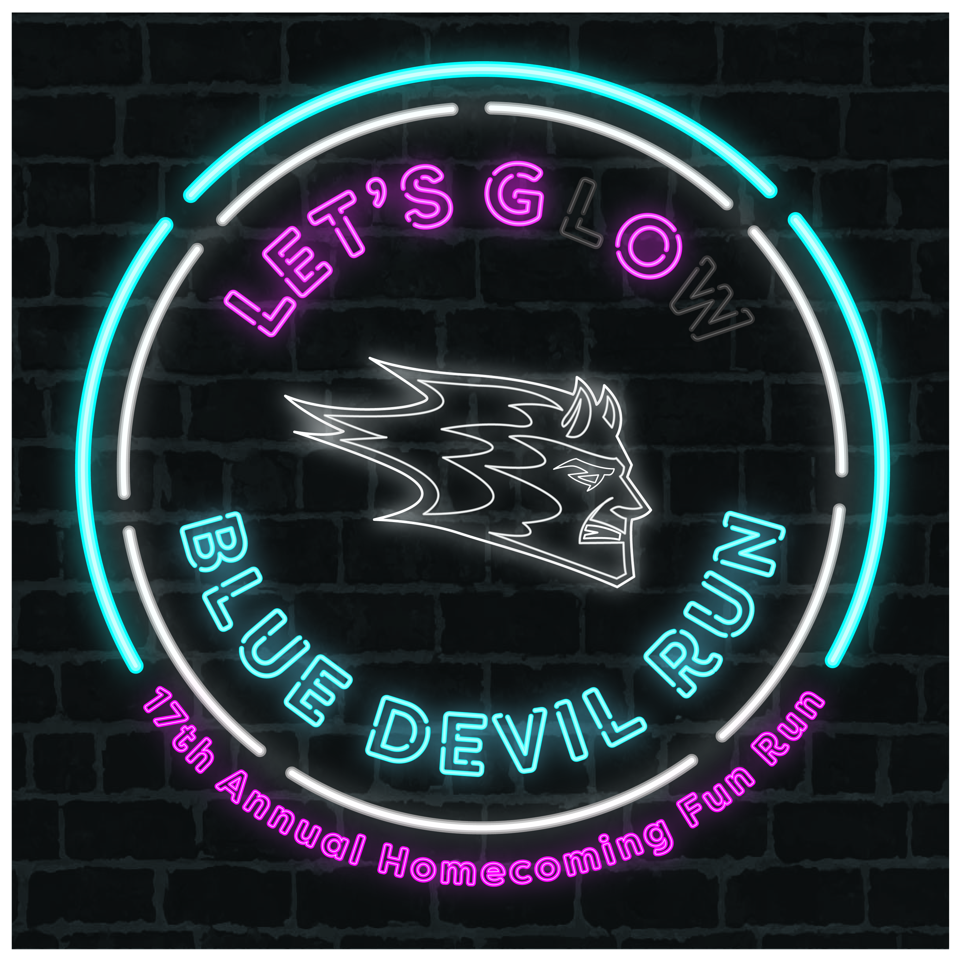 Let's Glow - Blue Devil Run