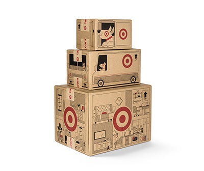 Shipping boxes for Target