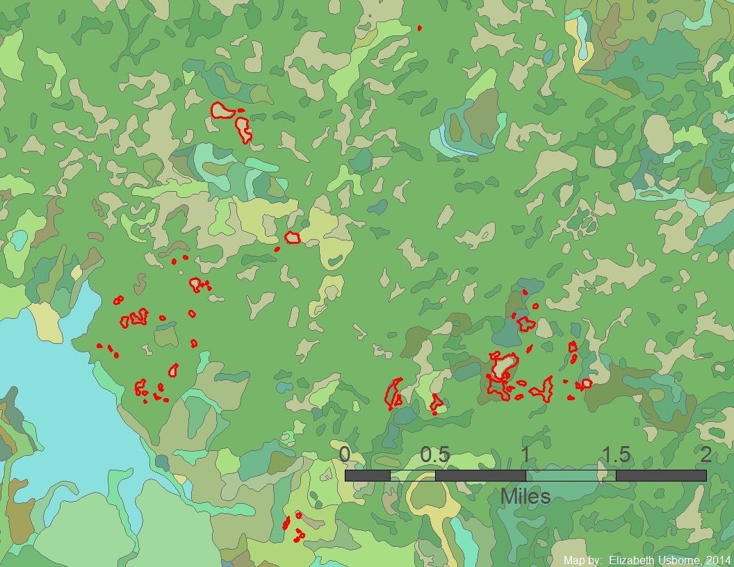 Soils map