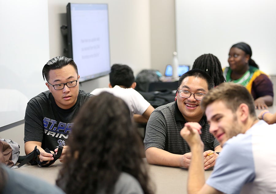 STAR Scholars are encouraged to build community by supporting each other as learners; planned activities are also part of the program.