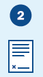 number 2 next to a image of a contract