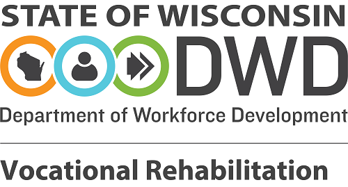 State of Wisconsin DWD Vocational Rehabilitation logo