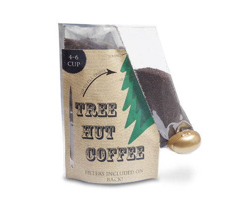 Benjamin Huber's stand-up coffee pouch