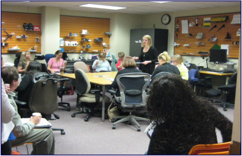 Image of our technology lab
