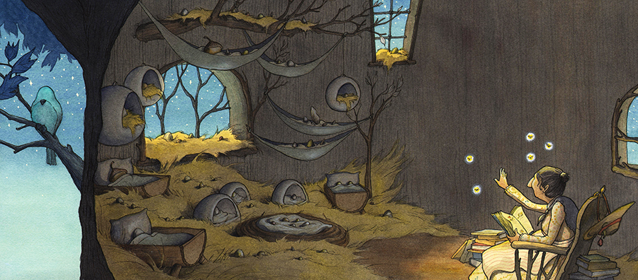 Eliza Wheeler wrote and illustrated the 2013 children’s book “Miss Maple’s Seeds.”