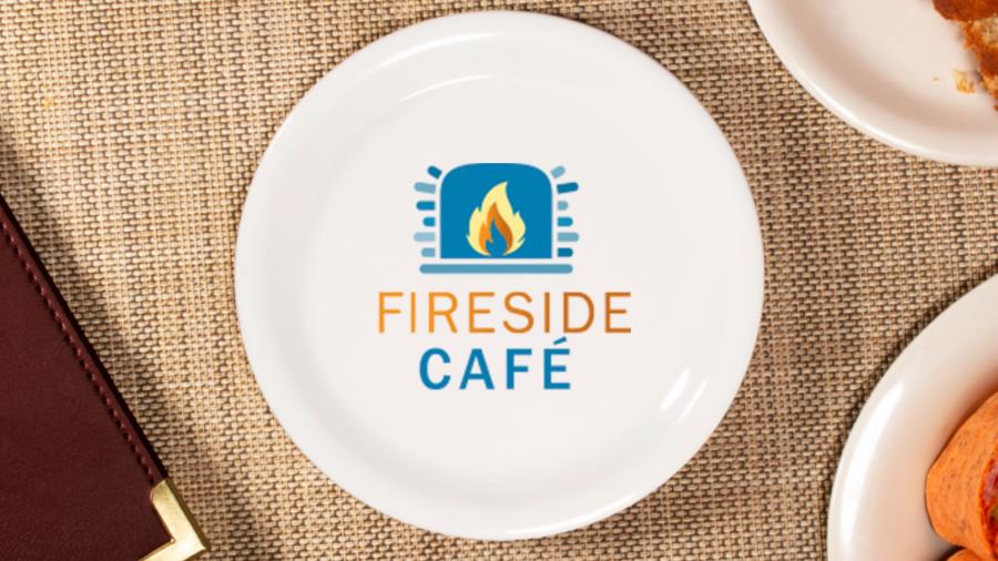 Students developed photos for Fireside Café incorporating food and dishes from University Dining.