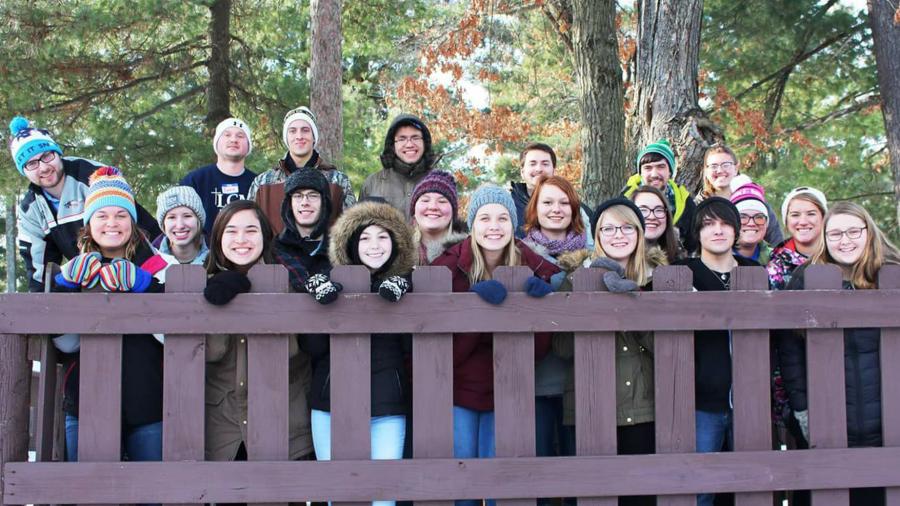 James Springsteen with Lutheran Campus Ministry.