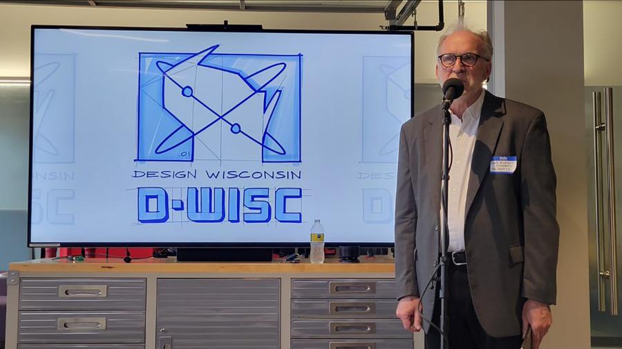 UW-Stout Associate Professor David Richter-O’Connell created DesignWisconsin and hopes to see it become an annual event.