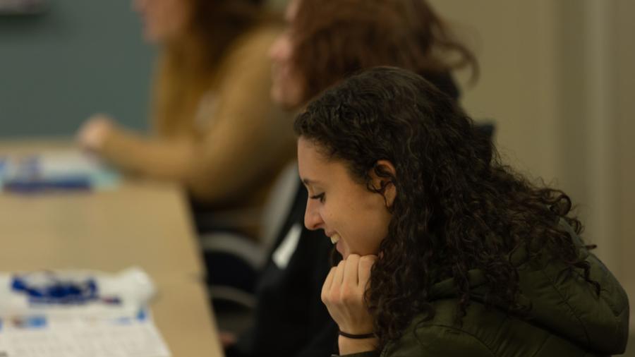 Teach Day, students at a breakout session