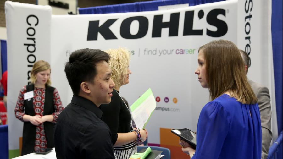 The employment rate for recent graduates was 98.4%, owing in part to the biannual Career Conferences.