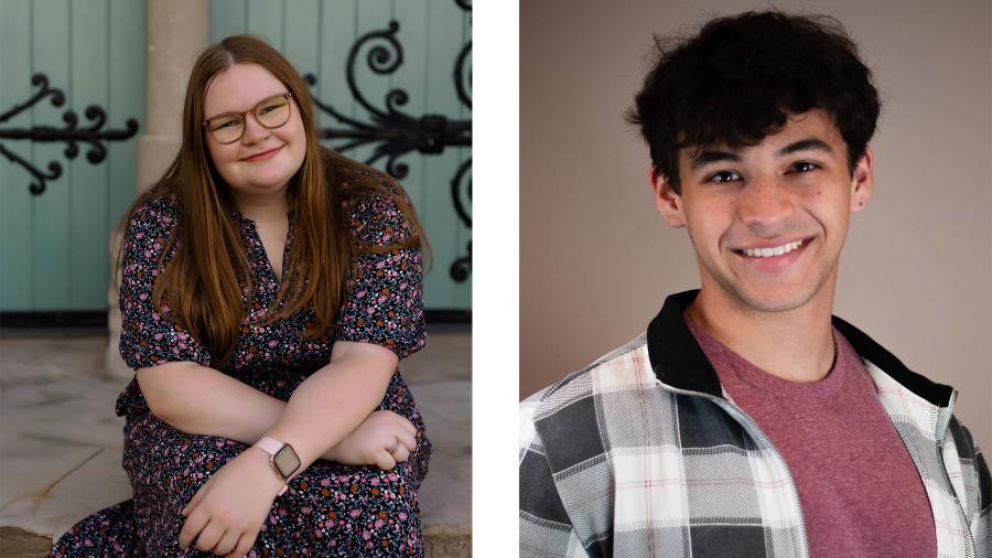 Gabby Granger and Lucas Falkavage