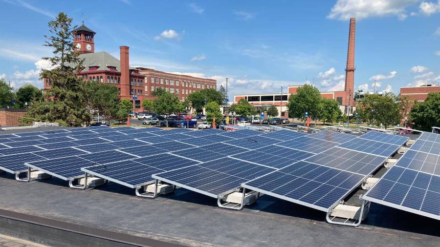 General Services Building solar panels