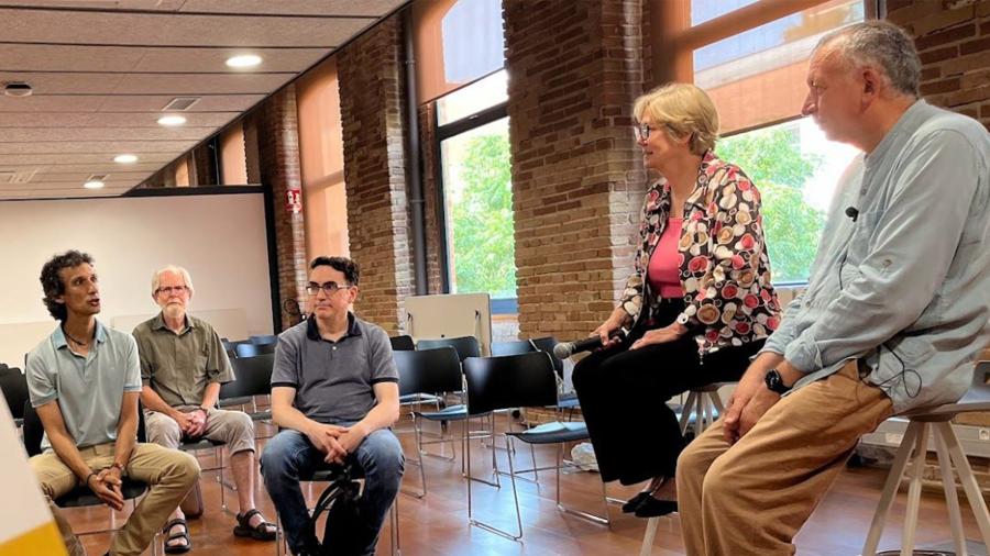 Professors Mary Spaeth and Ihor Katernyak