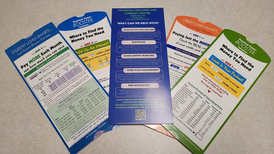 Financial Wellness Center materials