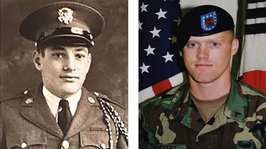 Lt. Jones and Sgt. Bossert