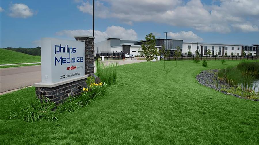Phillips-Medisize corporate headquarters are in Hudson. It also has Wisconsin facilities in Eau Claire, Menomonie and New Richmond.