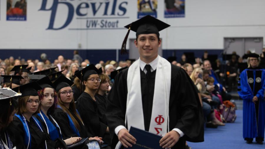 Inspiring grad Dawson Zibton
