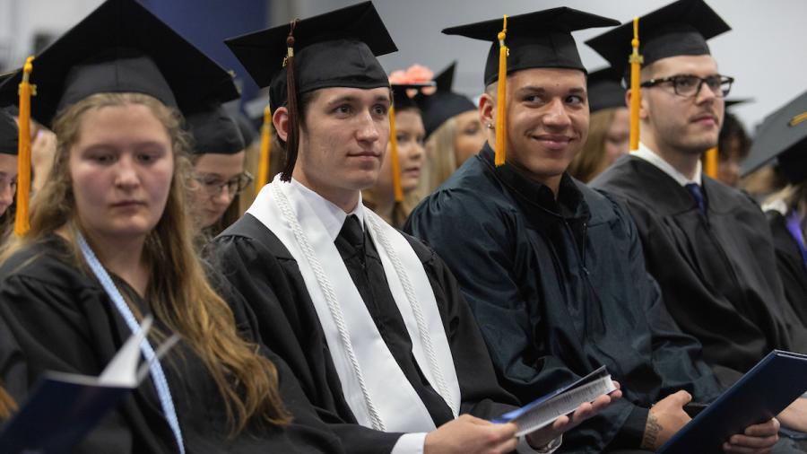 Inspiring grad Dawson Zibton