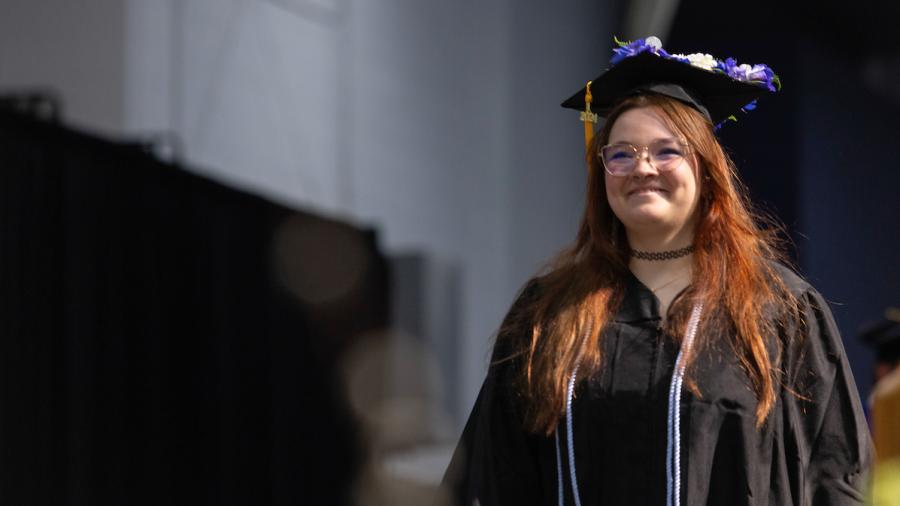 Inspiring grad Kat Schlauderaff