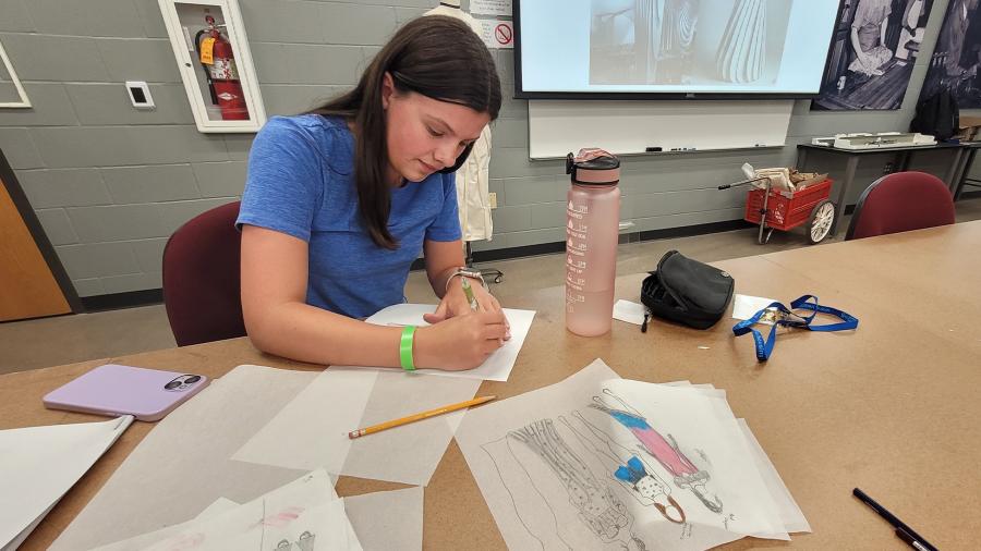 STEAM camp, fashion track