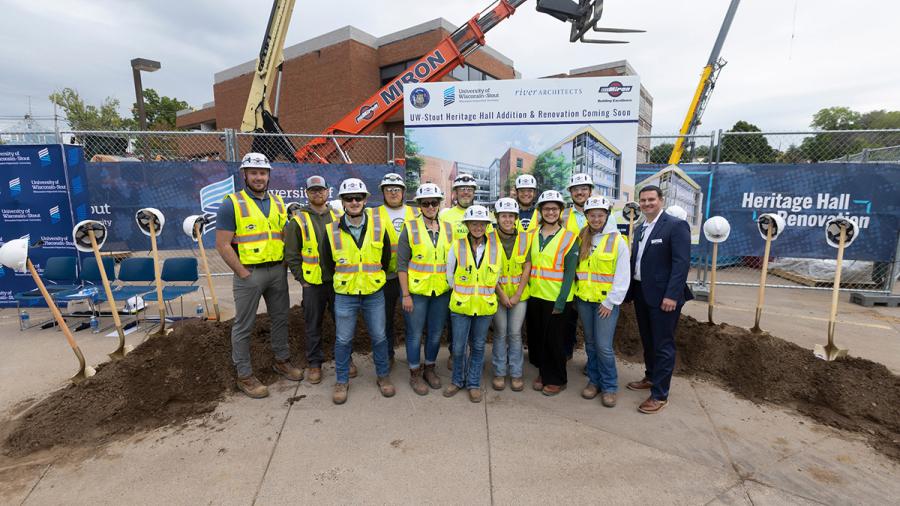 Group of people in construction gear