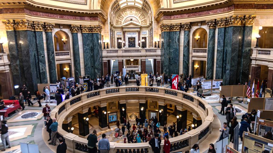 Interior of state Capitol