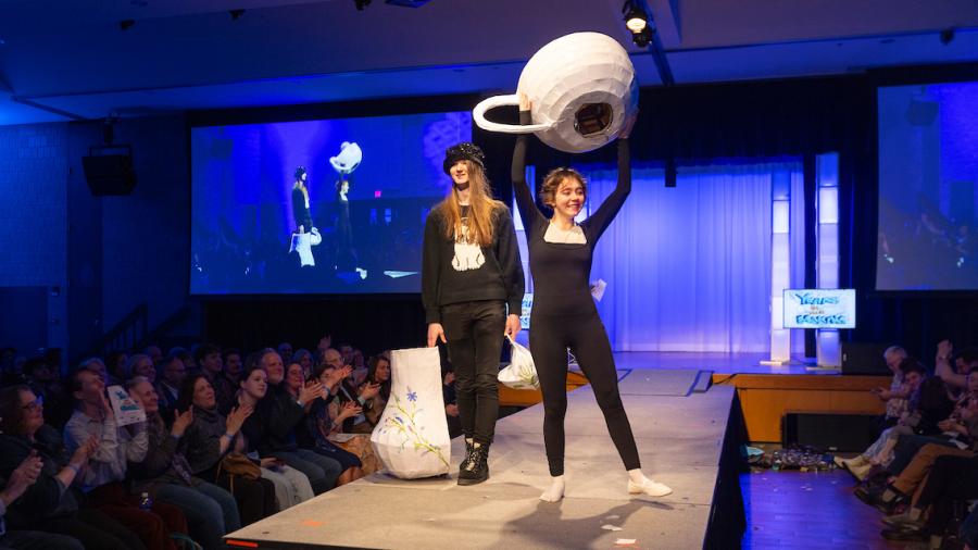 A Fragile Wonder sculptural fashion design