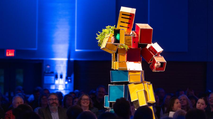 The Living Room sculptural fashion design