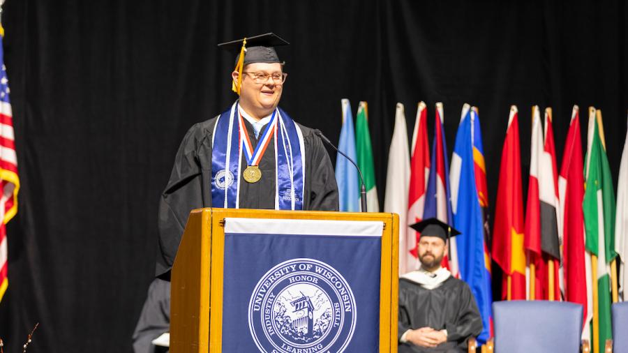 Noah Rosenberger, CSTEMM student speaker