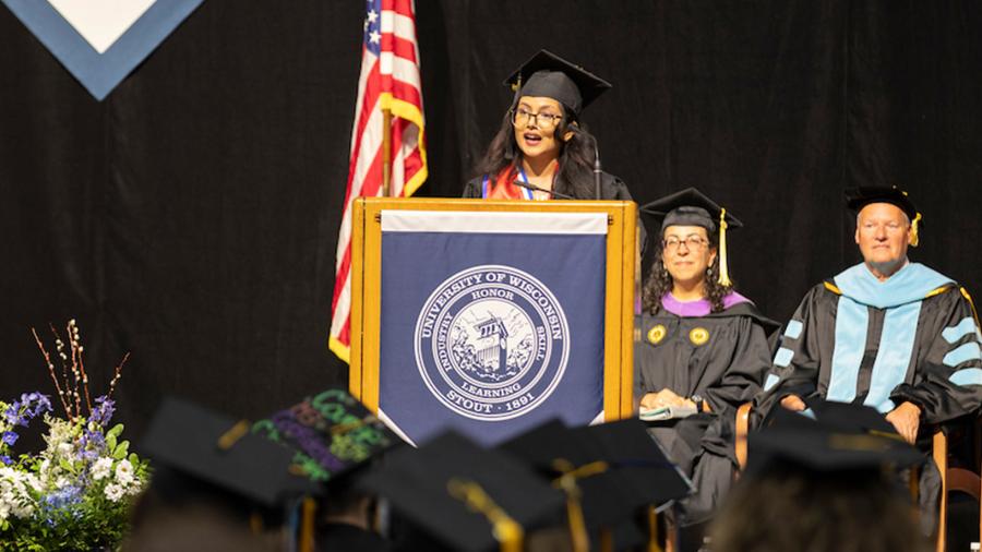 Sumnima Devkota, CAHS student speaker