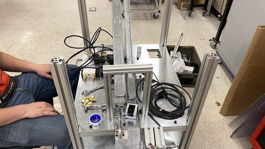 Inside of mechanical device