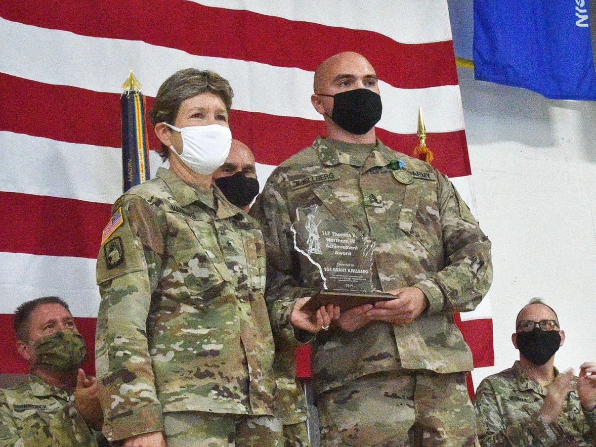 Community service drives student, winner of Wis. National Guard award Featured Image