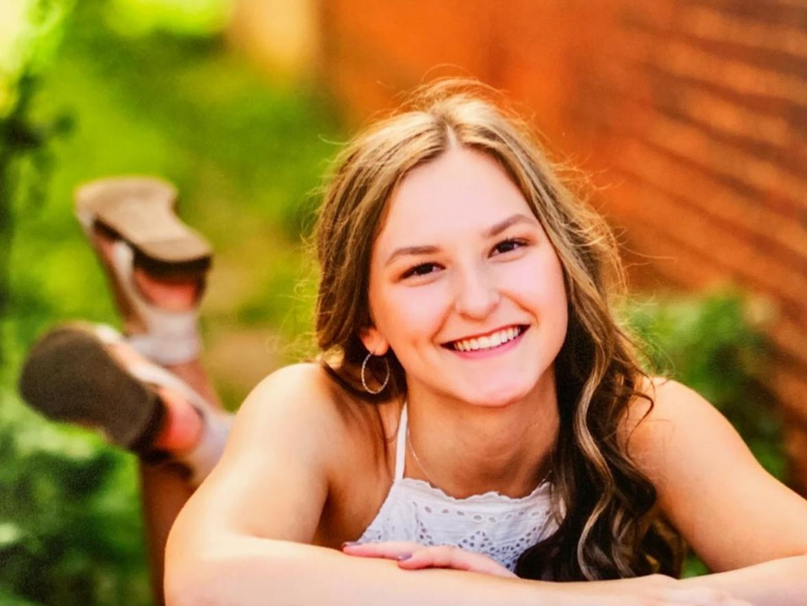 Annabelle Meyer, first-year packaging students and scholarship recipient.