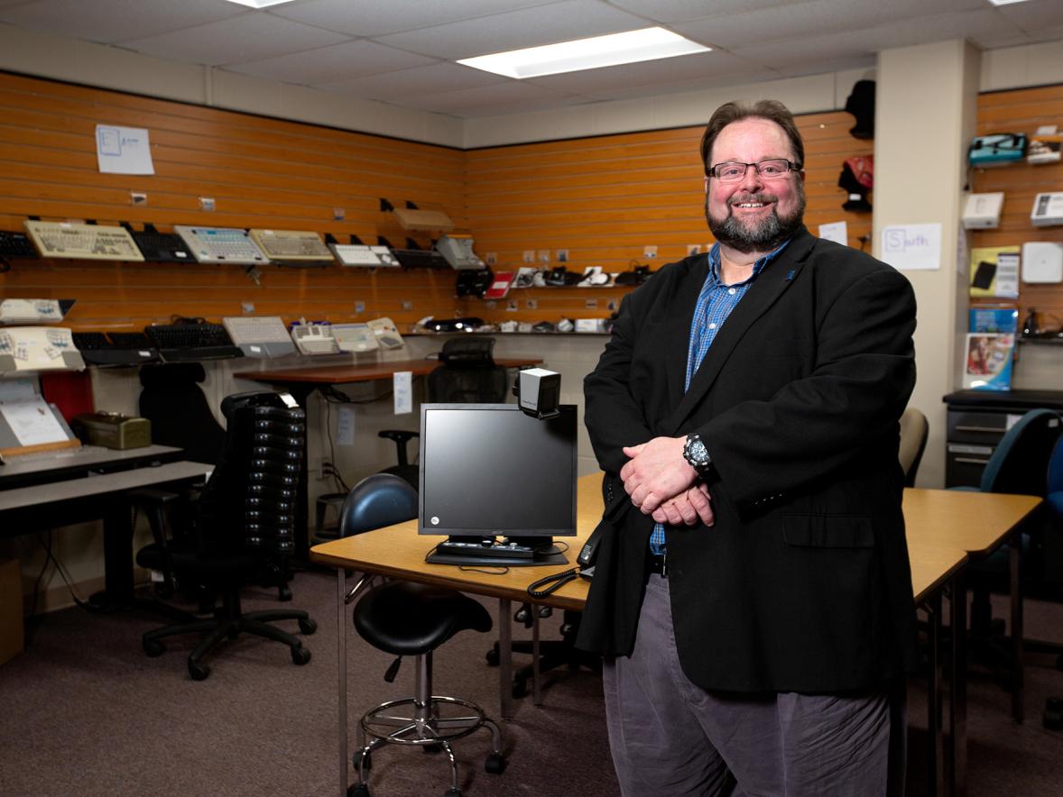 Stout Vocational Rehabilitation Services Director Kyle Walker.