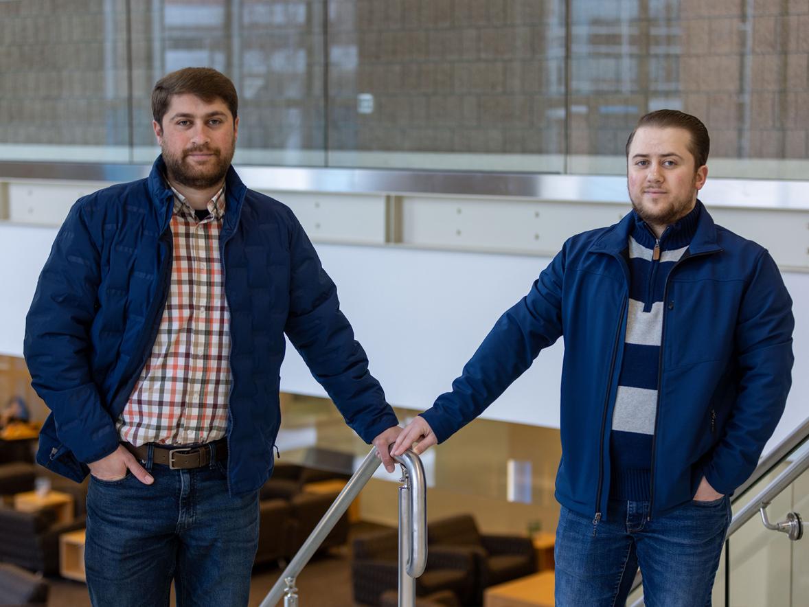 Abdul and Maram Mounir, inspiring grads, fall 2022